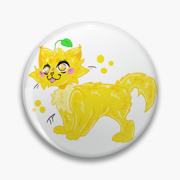 Item preview, Lemon Kitty designed and sold by PawsAnJaws.