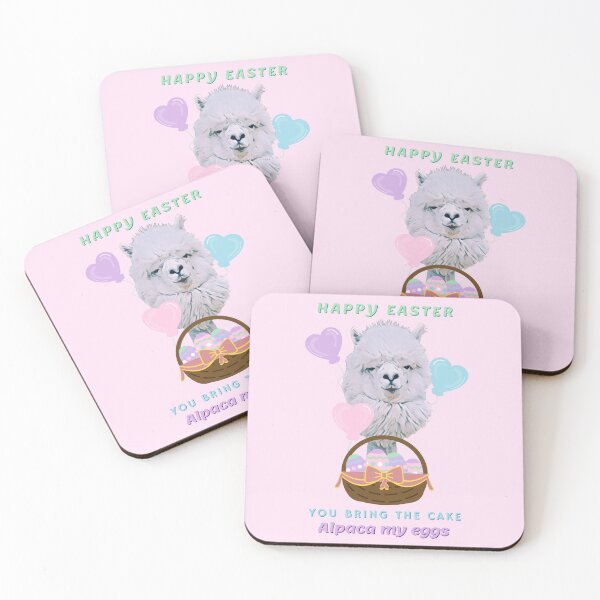 Item preview, Happy Easter - Alpaca my eggs designed and sold by CuddlyPeas.