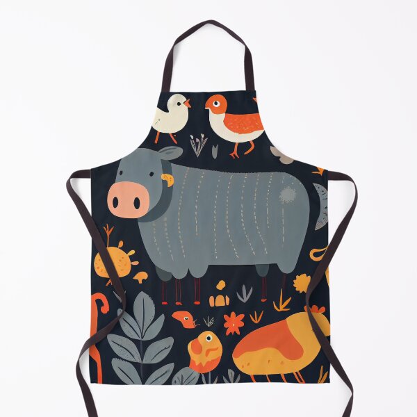 Item preview, Farm Animals Pattern designed and sold by HakimeDesign.