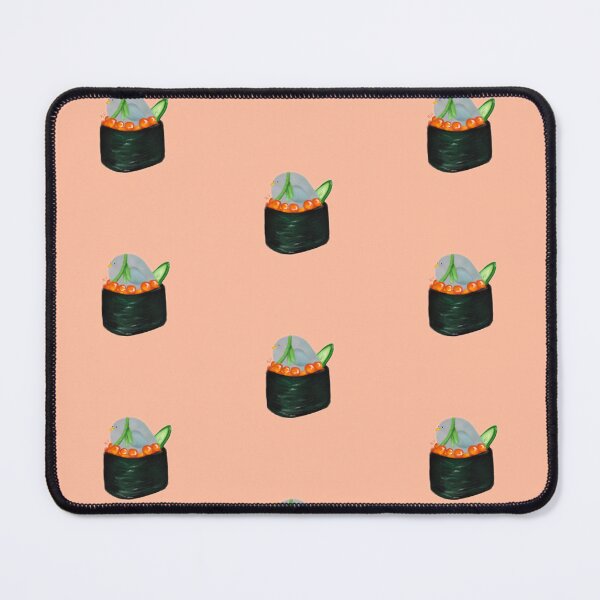 Item preview, Bean Sits on a Piece of Ikura Sushi - Transparent designed and sold by mwkairos.