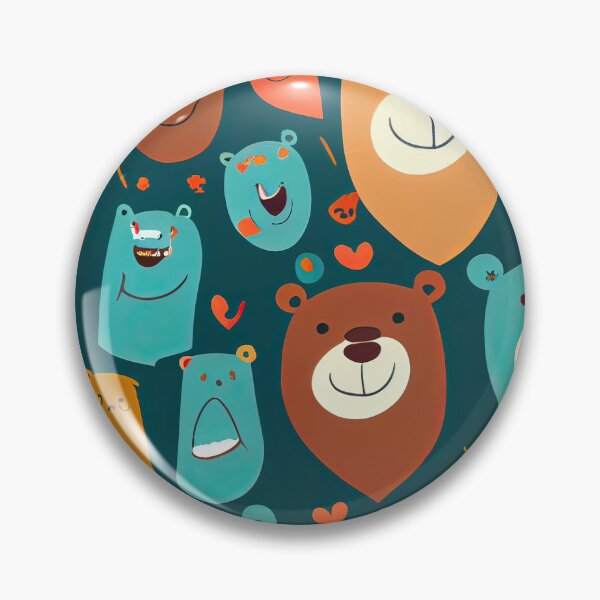 Item preview, Cute Bears Pattern designed and sold by HakimeDesign.