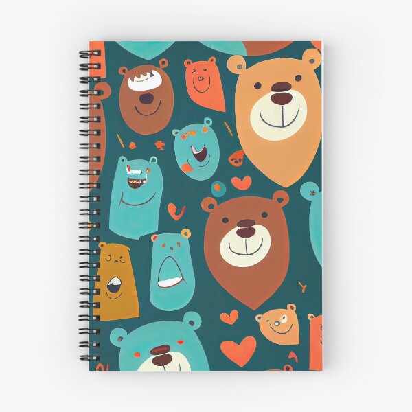 Item preview, Cute Bears Pattern designed and sold by HakimeDesign.