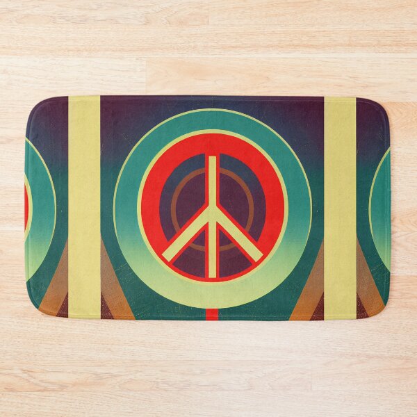 Item preview, Retro Style Peace Sign Design - Stand Out with a Unique Artwork designed and sold by nicpa-art.
