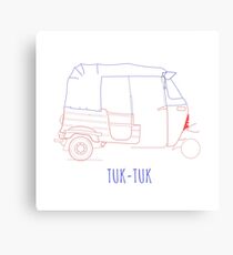 Tuk Tuk Please Canvas Print