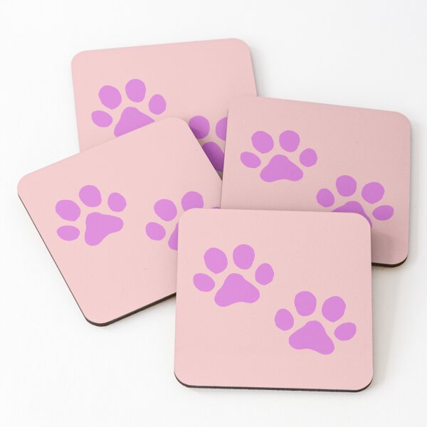 Item preview, Pink Pawprint designed and sold by ArtDW.