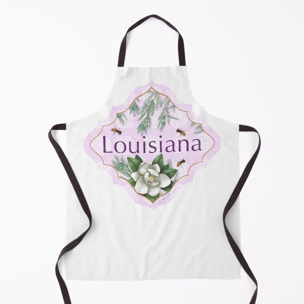 Item preview, Louisiana  State Pride | Louisiana flower magnolia | US State Collection State Icon Illustration | road trip travel tracker bald cypress designed and sold by JourneyHomeMade.