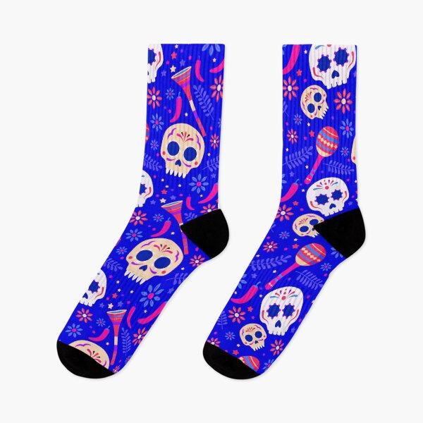 Item preview, Party Skulls Toxic Blue designed and sold by Clothief-Store.