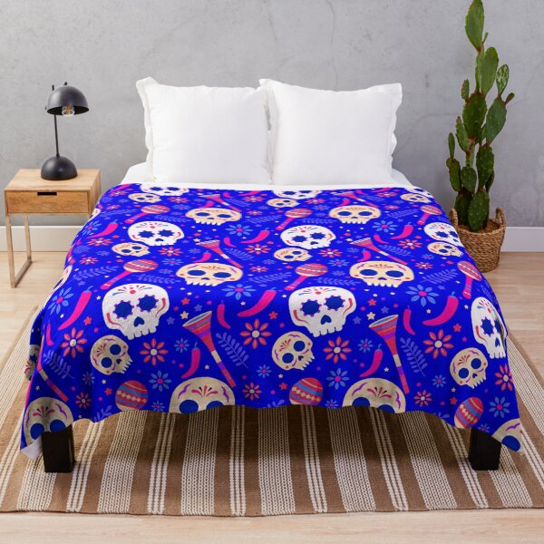 Item preview, Party Skulls Toxic Blue designed and sold by Clothief-Store.