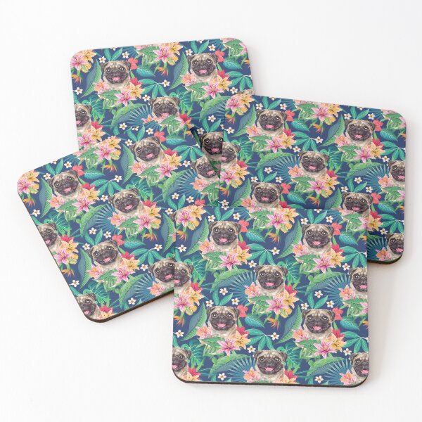 Artikelvorschau, Tropical Fawn Pug 11 entworfen und verkauft von lulupetart.