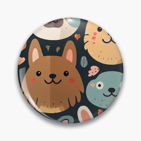 Item preview, Cute Pets Pattern designed and sold by HakimeDesign.