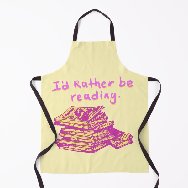 Item preview, Id rather be reading designed and sold by pinkyfish1010.