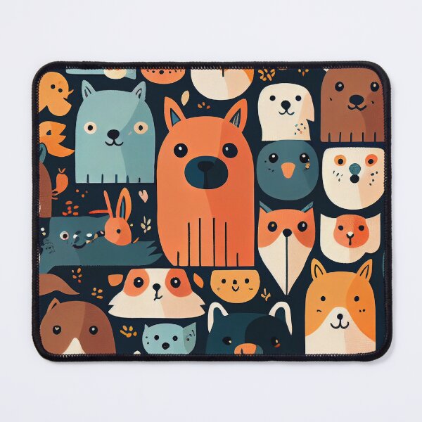 Item preview, Cute Pets Pattern designed and sold by HakimeDesign.