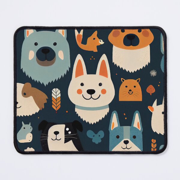 Item preview, Cute Pets Pattern designed and sold by HakimeDesign.