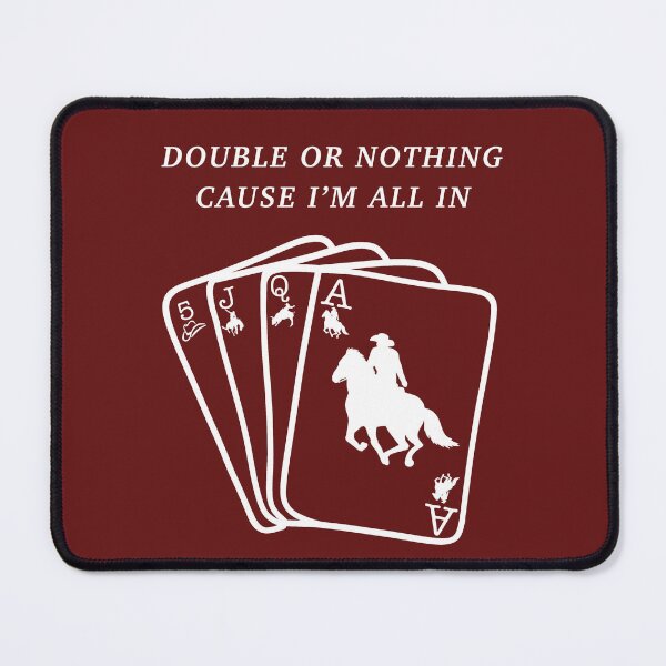Artikelvorschau, Kopie der westlichen Spielkarten Double or Nothing entworfen und verkauft von Horsequeenozie.