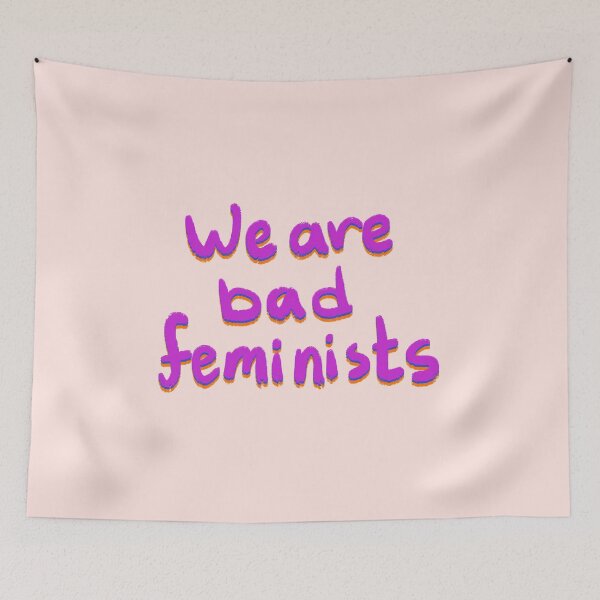 Artikelvorschau, Wir sind schlechte Feministinnen, lustiger Flohsack entworfen und verkauft von pinkyfish1010.