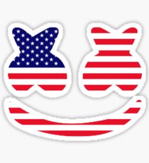 Marshmello USA Sticker