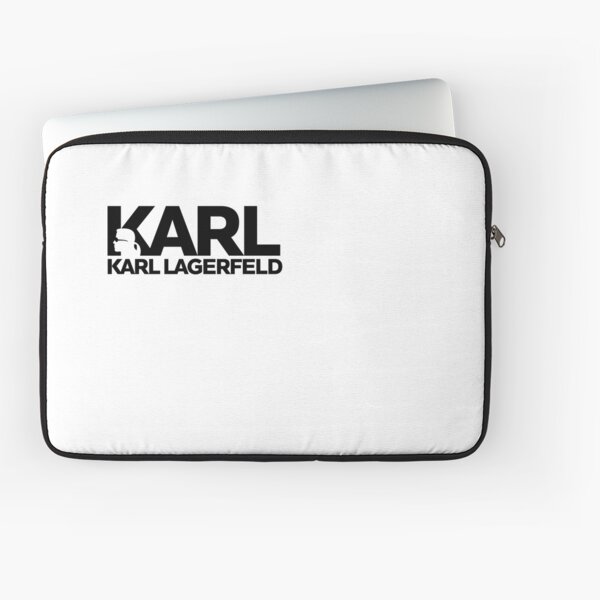 karl lagerfeld Laptop Sleeve for Sale by Kenneth D. McFadden