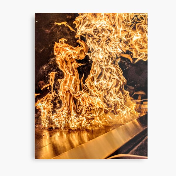 Fire 001 Metal Print