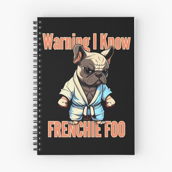 Item preview, Warning I know Frenchie foo designed and sold by Designs by Sean Z.