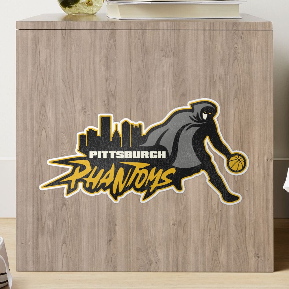 Defunct Pittsburgh Phantoms Basketball Team Sticker for Sale by  TheBenchwarmer