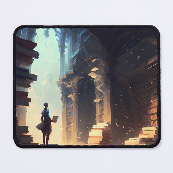 Item preview, In labyrinths of books and thought, I find myself forever caught designed and sold by oanaunciuleanu.