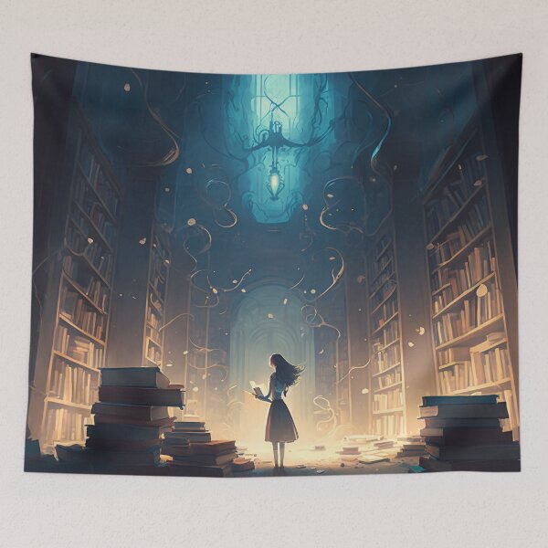 Item preview, In labyrinths of books and thought, I find myself forever caught designed and sold by oanaunciuleanu.