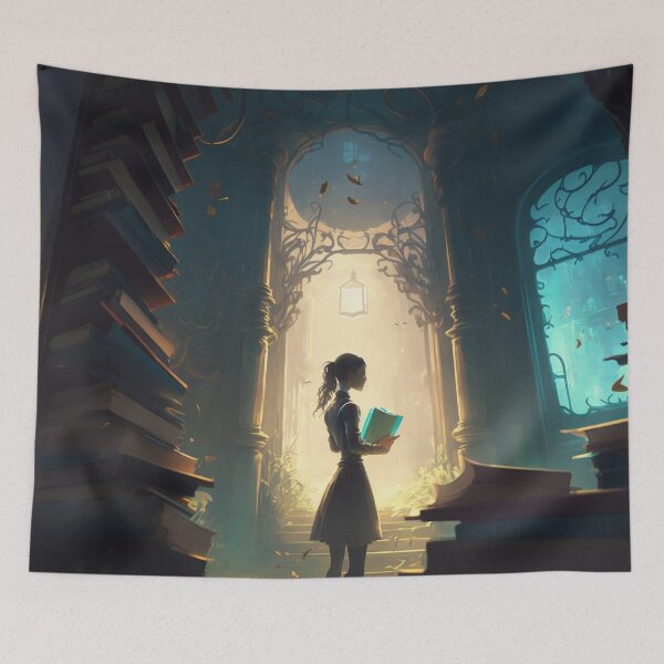 Item preview, In labyrinths of books and thought, I find myself forever caught designed and sold by oanaunciuleanu.
