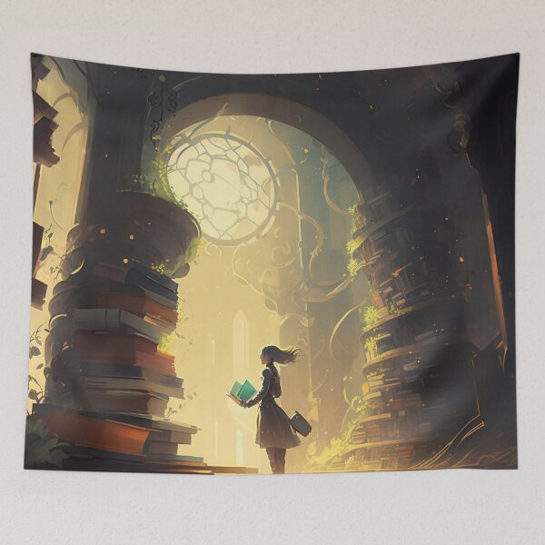 Item preview, In labyrinths of books and thought, I find myself forever caught designed and sold by oanaunciuleanu.