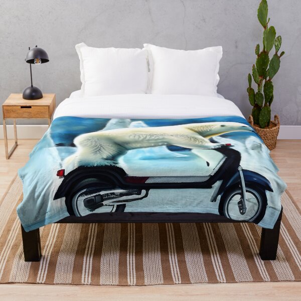 Item preview, Polar Bear Scooter designed and sold by Steeshirts.