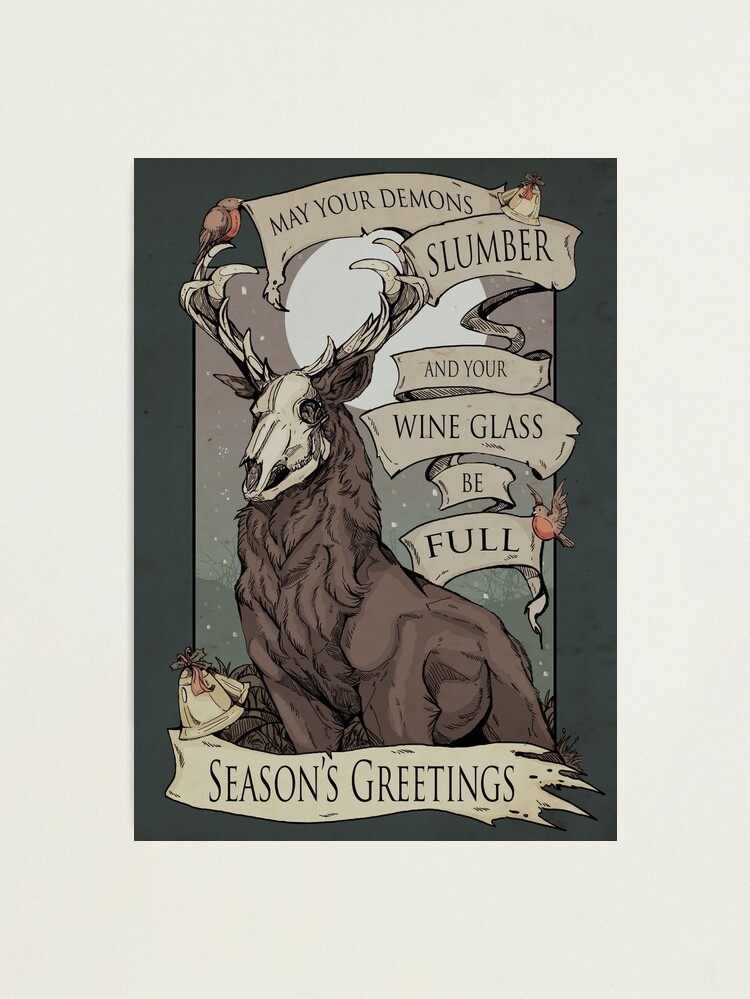 Alternate view of May your demons Photographic Print