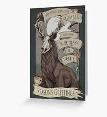 May your demons Greeting Card