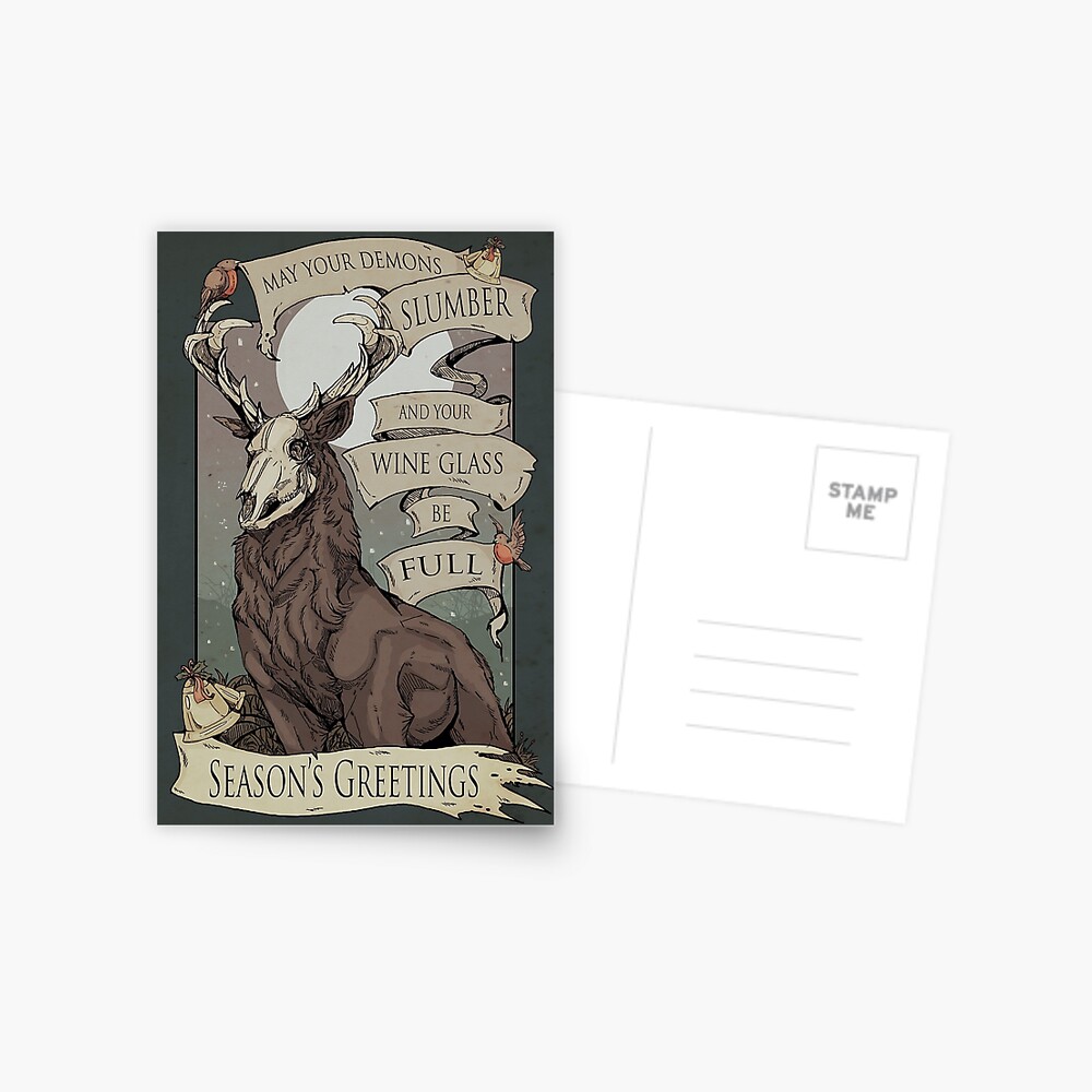 May your demons Postcard