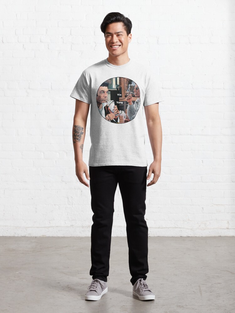 Alternate view of Cosmic Balance Yin Yang Classic T-Shirt