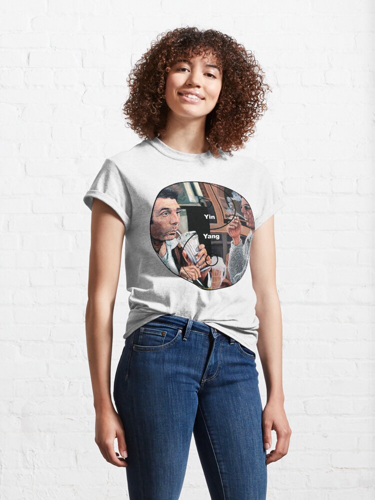 Alternate view of Cosmic Balance Yin Yang Classic T-Shirt