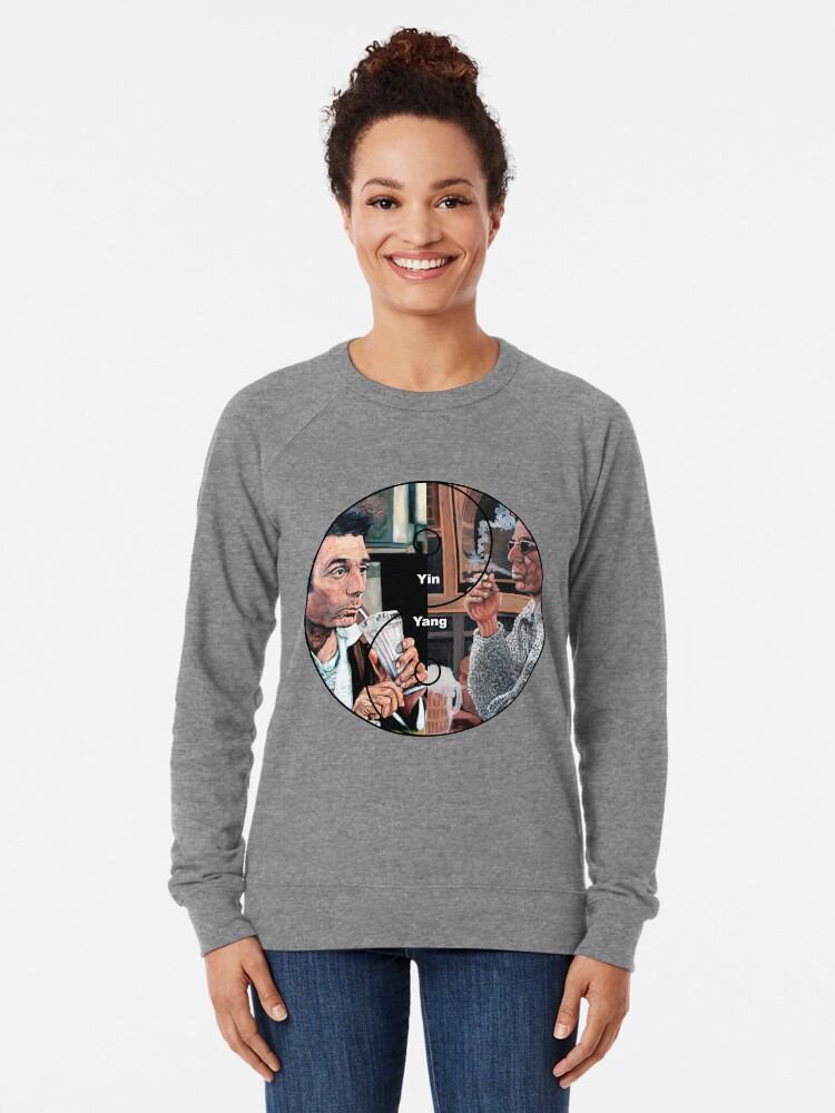 Alternate view of Cosmic Balance Yin Yang Lightweight Sweatshirt
