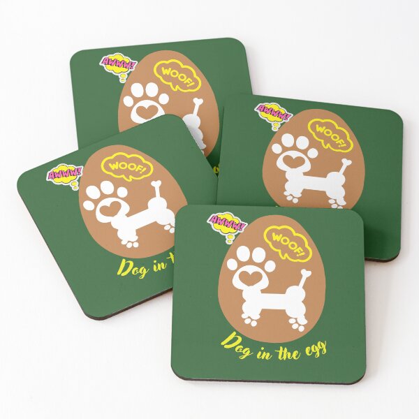 Item preview, dog in the egg designed and sold by STEKWAN.