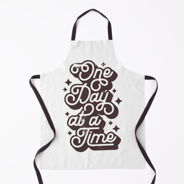 Item preview, One Day At A Time | Motivational, Inspirational Self Love Quote designed and sold by MsKittyStickers.