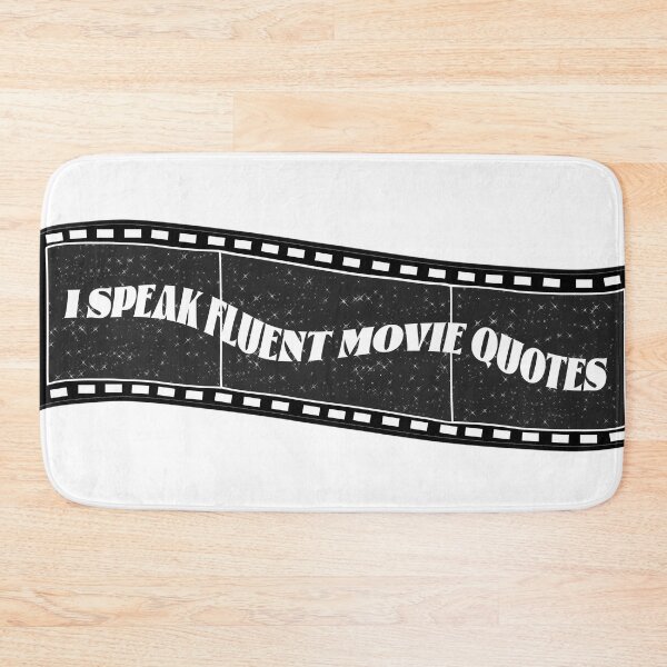 Item preview, I Speak Fluent Movie Quotes Film Strip designed and sold by L-Designz.