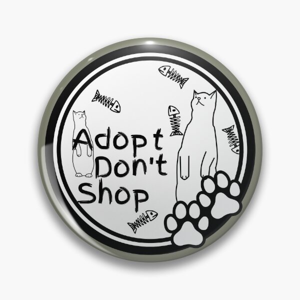 Item preview, Adopt Dont Shop- Ferile and Stray Cat Rescue Appreciation designed and sold by ScaperShirts.