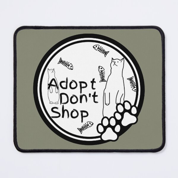 Item preview, Adopt Dont Shop- Ferile and Stray Cat Rescue Appreciation designed and sold by ScaperShirts.