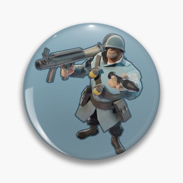 Item preview, TF2 Soldier (BLU) - You Dropped This designed and sold by LOLgamingINC.