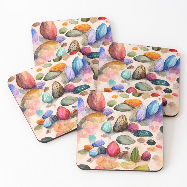 Item preview, Colorful pebbles (2/4) designed and sold by sabantha.