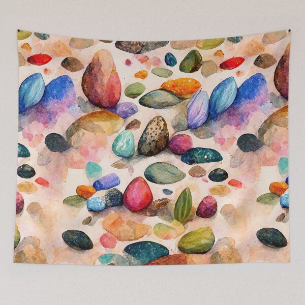 Item preview, Colorful pebbles (2/4) designed and sold by sabantha.