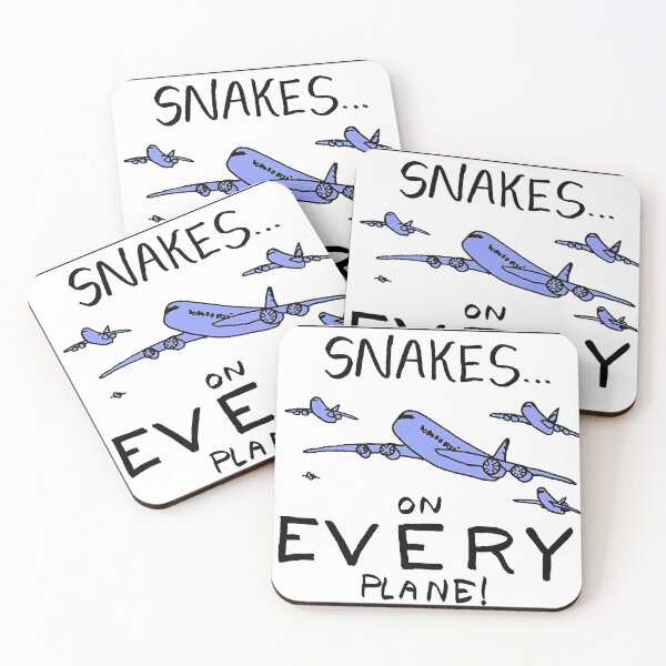 Item preview, SNAKES ON EVERY PLANE designed and sold by lavirintAa.