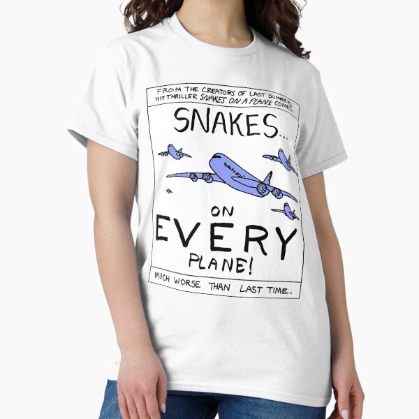 Item preview, SNAKES ON EVERY PLANE designed and sold by lavirintAa.