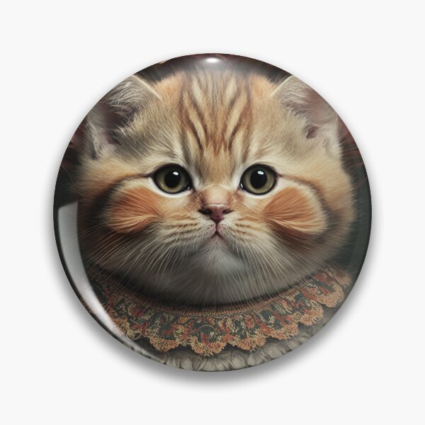 Item preview, Lovely cat (Kitten ) vintage flowers portrait frame 13 designed and sold by jetaiart.
