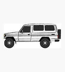 Land Cruiser 70 Series Troopy (machito) Troop Carrier (HZJ75RV) Photographic Print