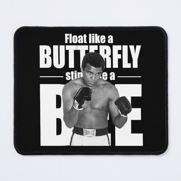 Item preview, Muhammad Ali Quote - Float Like A Butterfly designed and sold by BangferoStore20.