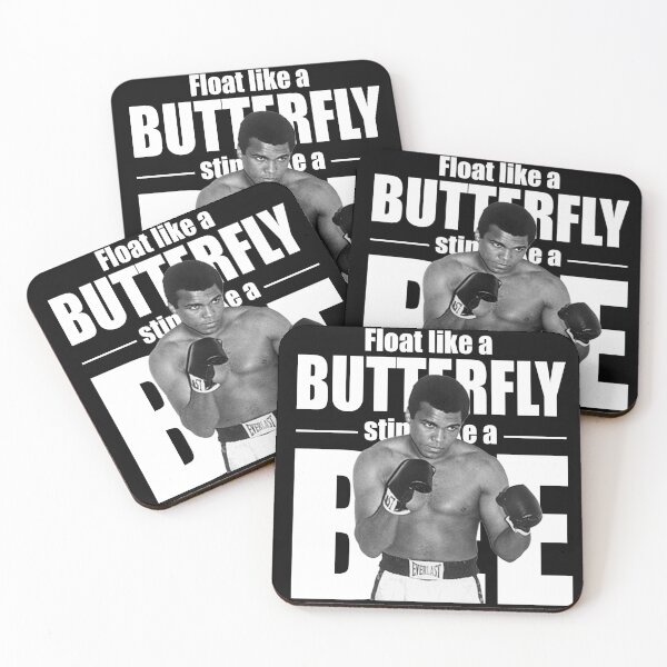 Item preview, Muhammad Ali Quote - Float Like A Butterfly designed and sold by BangferoStore20.