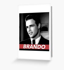BRANDO Greeting Card